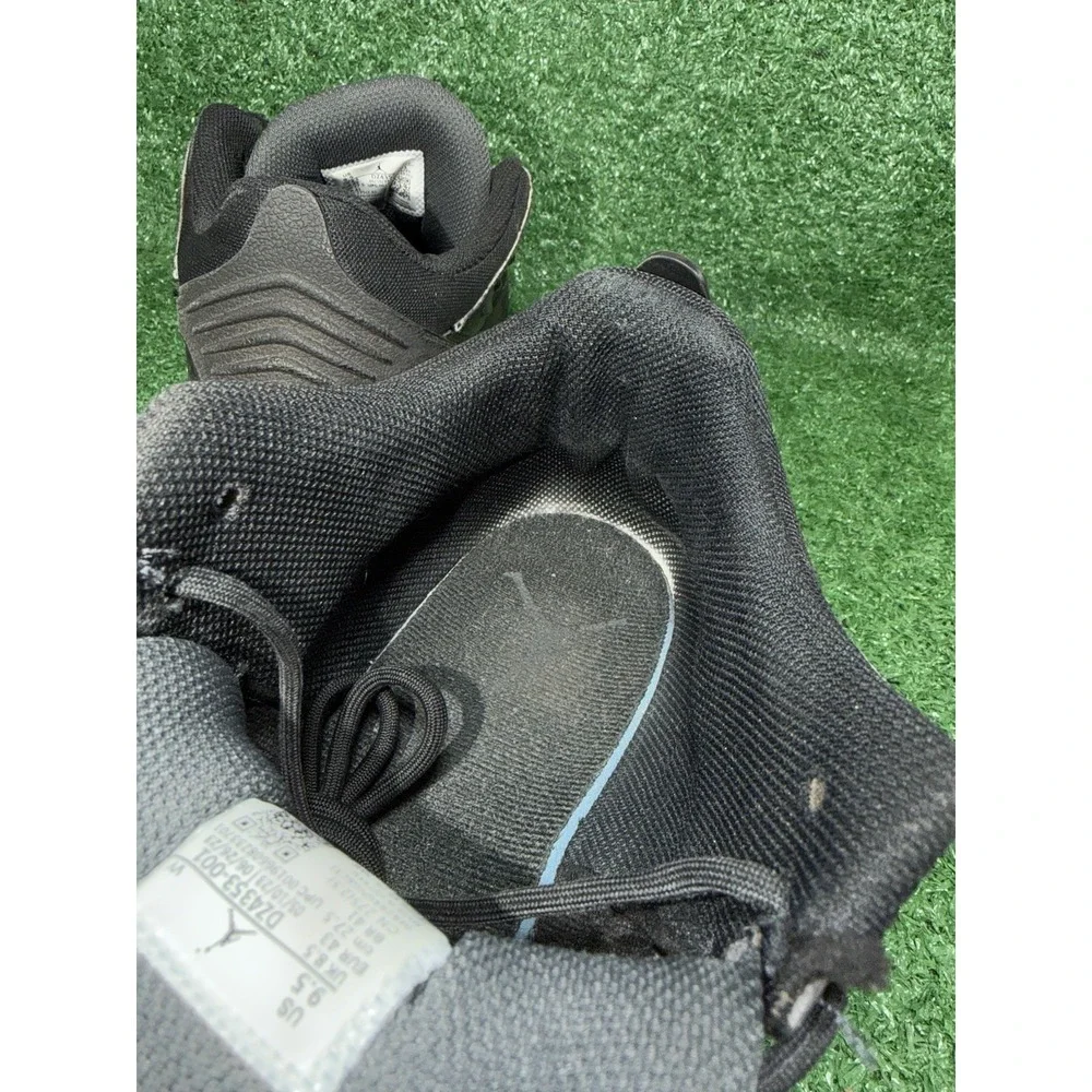 Air Jordan Mens Size 9.5 Max Aura 5 Black Basketball Shoes Sneakers‎ DZ4353-001